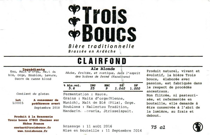 etiquette BRASSERIE 3 BOUCS 05