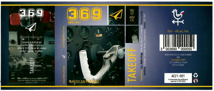 etiquette BRASSERIE 369 02