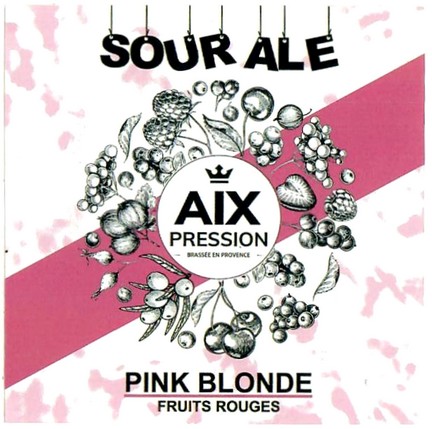 Etiquette BRASSERIE AIX PRESSION 13