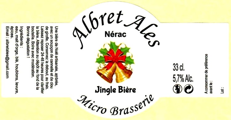 etiquette ALBRET ALES 03