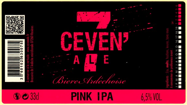 etiquette BRASSERIE ARDECHE MERIDIONALE 21