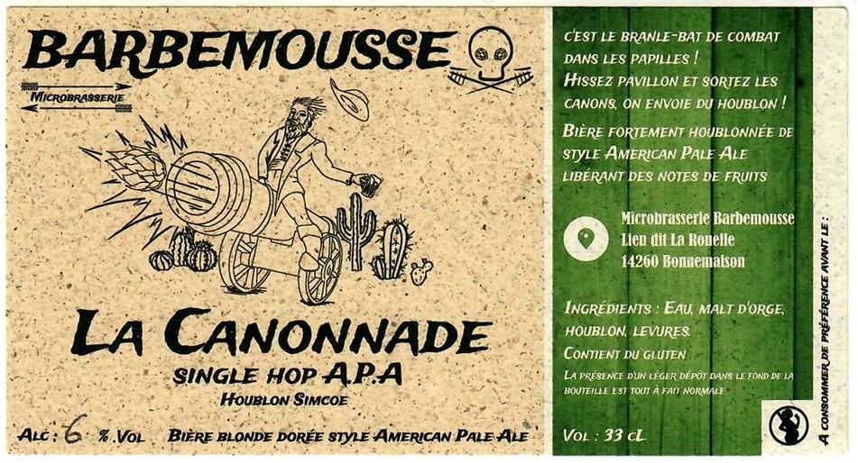 etiquette BRASSERIE BARBEMOUSSE 02