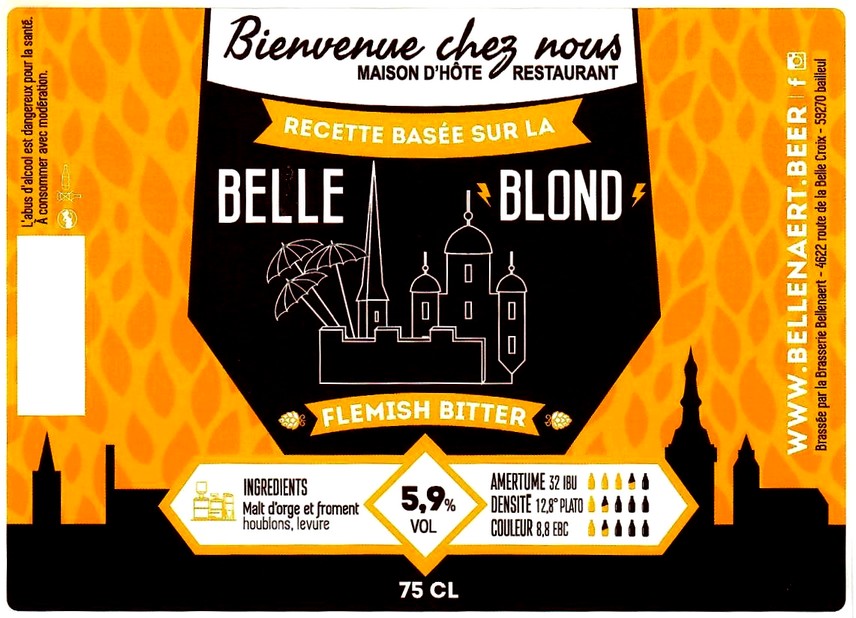 etiquette BRASSERIE BELLENAERT 12