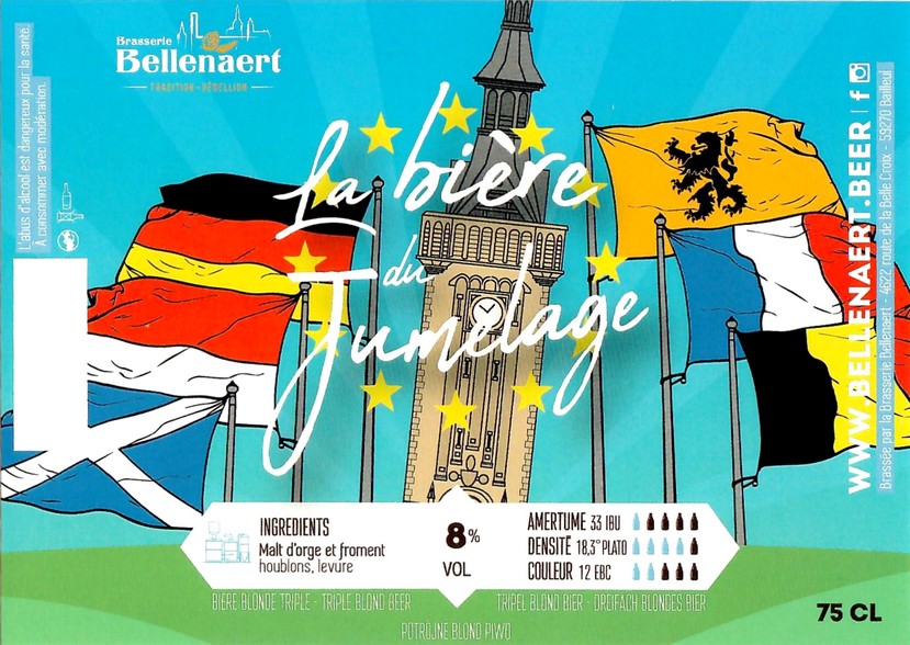 Etiquette BRASSERIE BELLENAERT 263