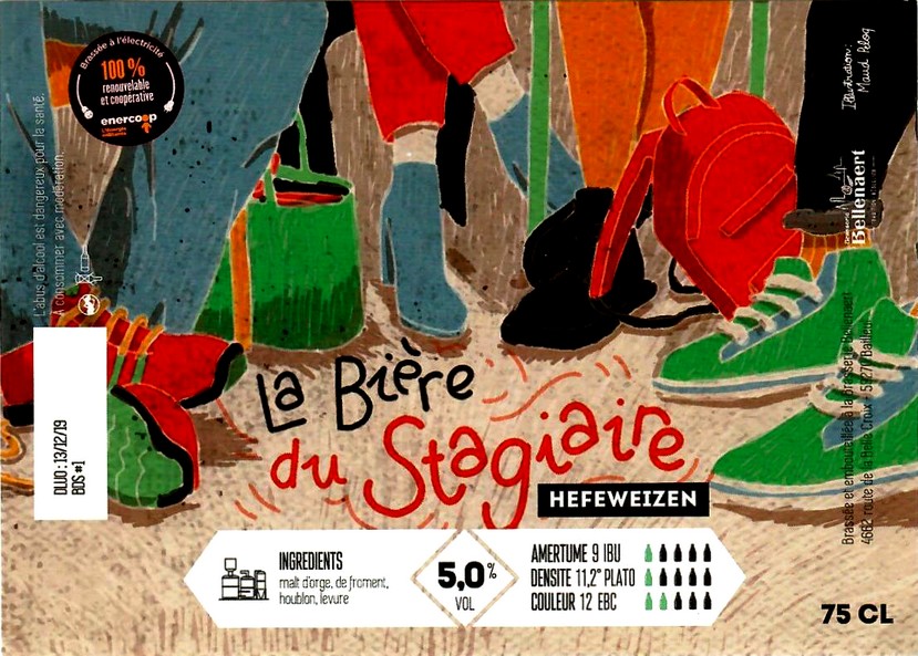 etiquette BRASSERIE BELLENAERT 45