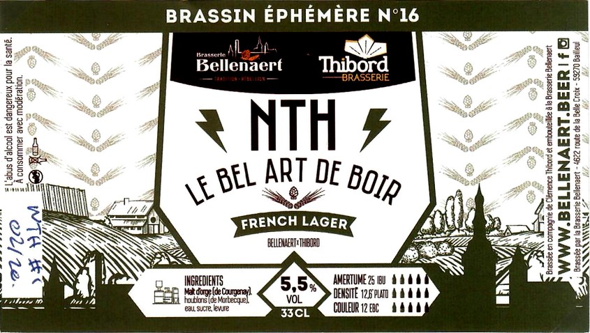 etiquette BRASSERIE BELLENAERT 48