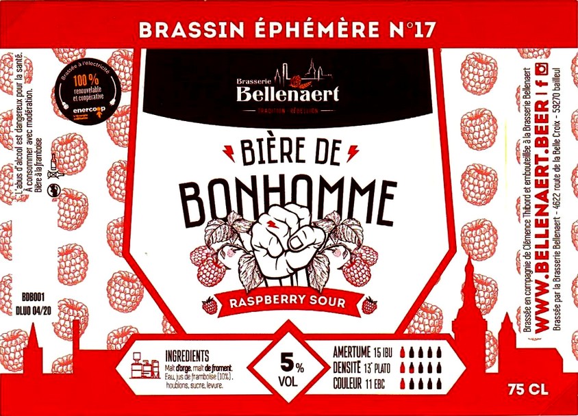 etiquette BRASSERIE BELLENAERT 50