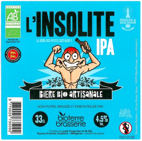 Etiquette BRASSERIE BIOTERRE 14 06
