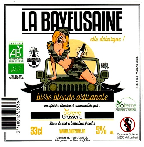 etiquette BRASSERIE BIOTERRES 14