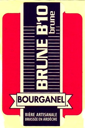 Etiquette BRASSERIE BOURGANEL 75