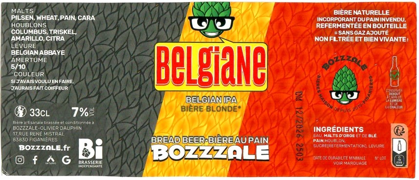 Etiquette BRASSERIE BOZZZALE 04