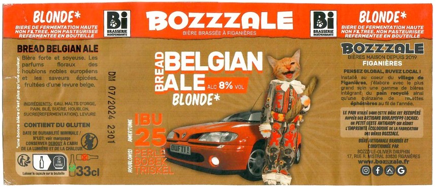 Etiquette BRASSERIE BOZZZALE 09