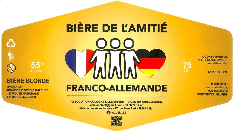 Etiquette BRASSERIE BREBIS GALEUSE 30