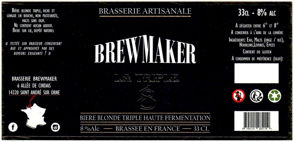 etiquette BRASSERIE BREWMAKER 04