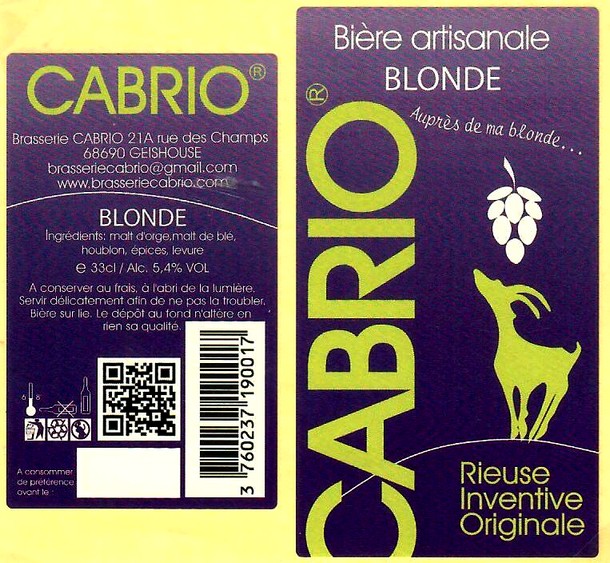 etiquette BRASSERIE CABRIO 01