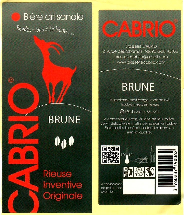 etiquette BRASSERIE CABRIO 07