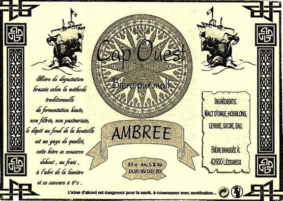etiquette BRASSERIE CAP OUEST 04