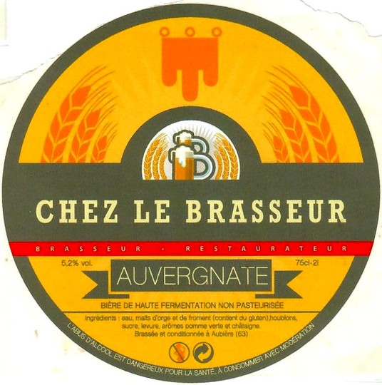 etiquette BRASSERIE CHEZ LE BRASSEUR 02