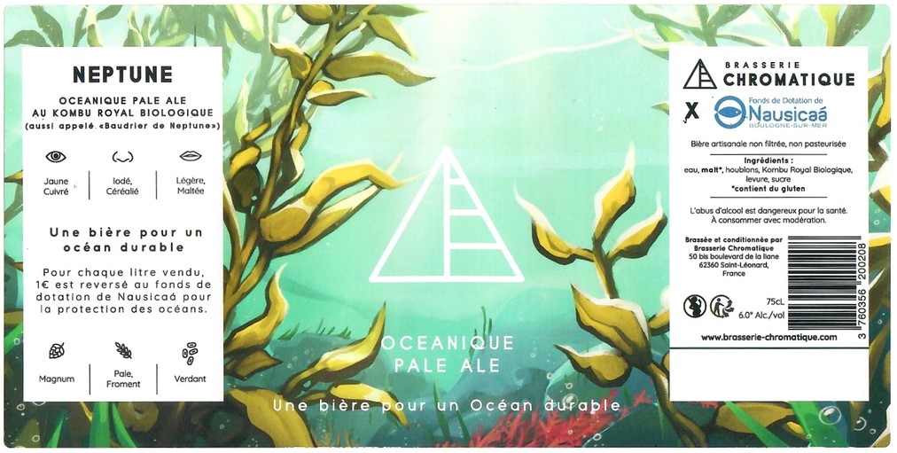 Etiquette BRASSERIE CHROMATIQUE 19