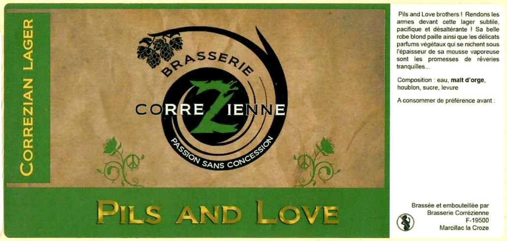 Etiquette BRASSERIE CORREZIENNE 63