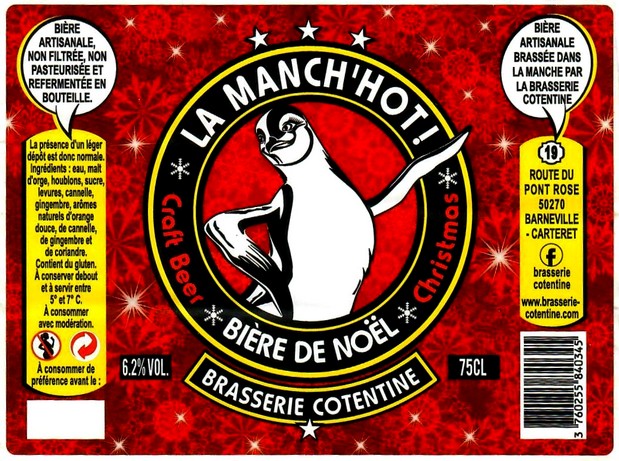 etiquette BRASSERIE COTENTINE 21