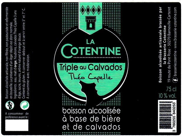 etiquette BRASSERIE COTENTINE 31