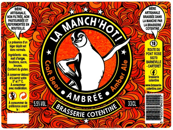 etiquette BRASSERIE COTENTINE 32