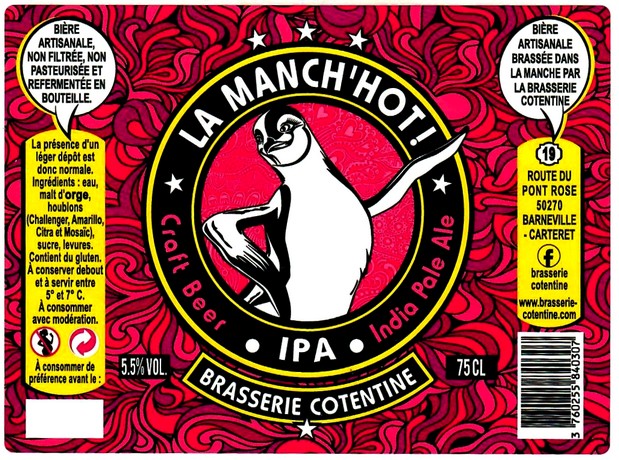 etiquette BRASSERIE COTENTINE 36