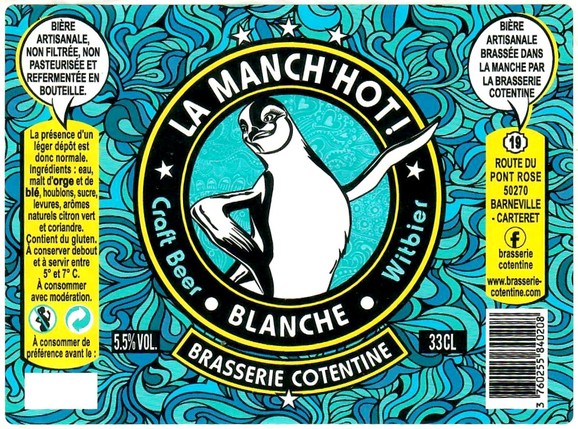 Etiquette BRASSERIE COTENTINE 41