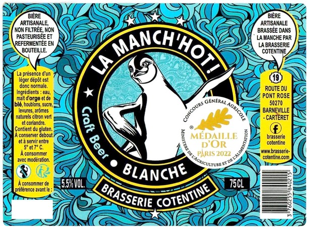 Etiquette BRASSERIE COTENTINE 44