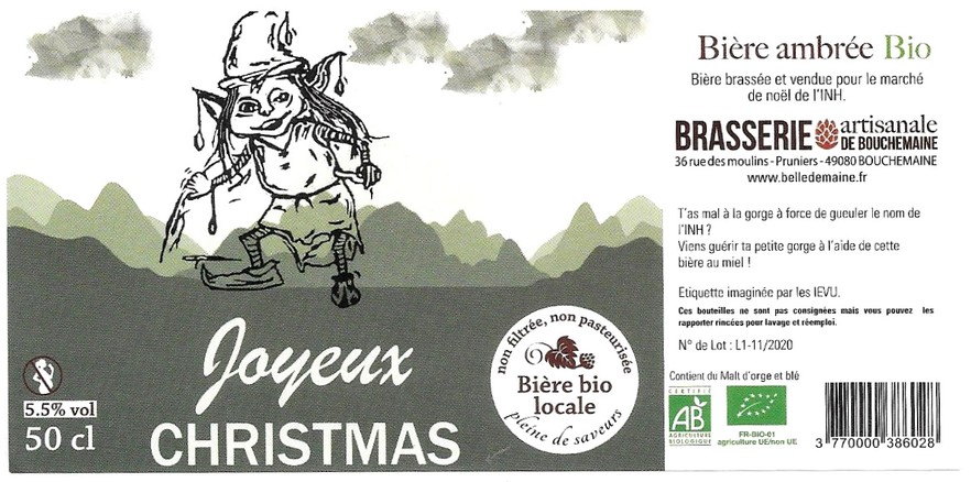 etiquette BRASSERIE DE BOUCHEMAINE 16