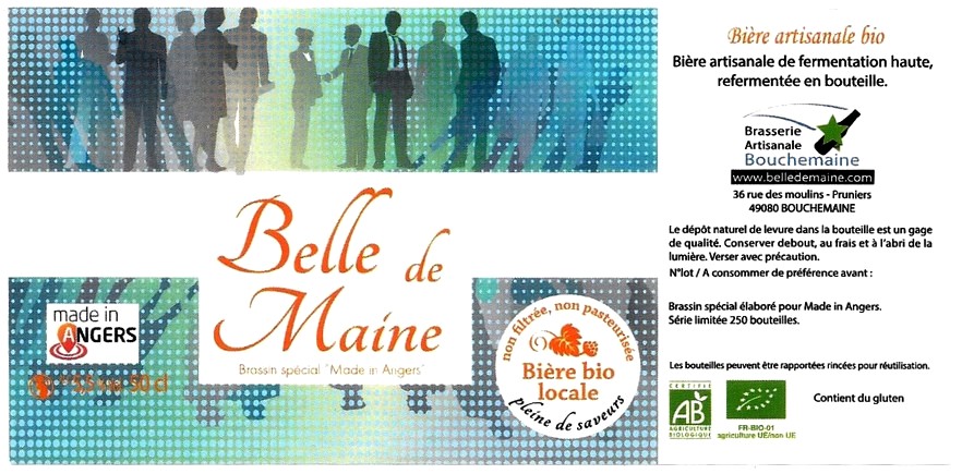 etiquette BRASSERIE DE BOUCHEMAINE 19