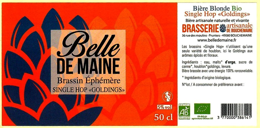 etiquette BRASSERIE DE BOUCHEMAINE 24