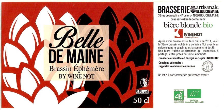 Etiquette BRASSERIE DE BOUCHEMAINE 32