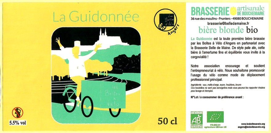Etiquette BRASSERIE DE BOUCHEMAINE 38