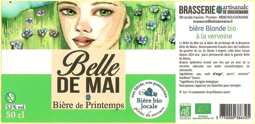 Etiquette BRASSERIE DE BOUCHEMAINE 48