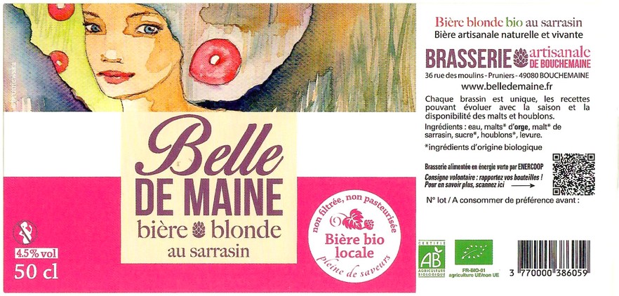 Etiquette BRASSERIE DE BOUCHEMAINE 49