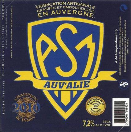 etiquette BRASSERIE DE FLEURAC 09