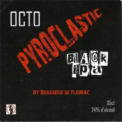 etiquette BRASSERIE DE FLEURAC 13