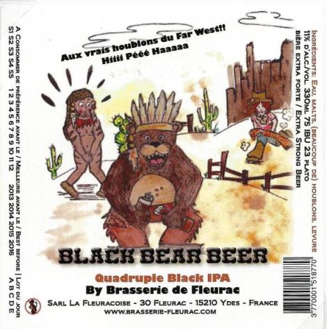 etiquette BRASSERIE DE FLEURAC 23