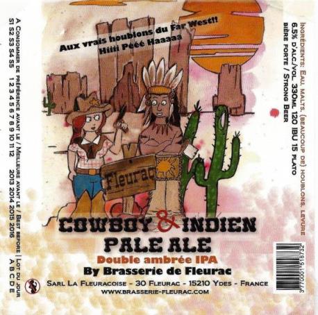 etiquette BRASSERIE DE FLEURAC 24