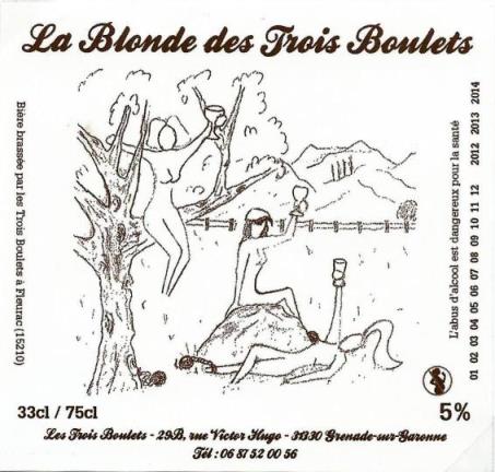 etiquette BRASSERIE DE FLEURAC 26