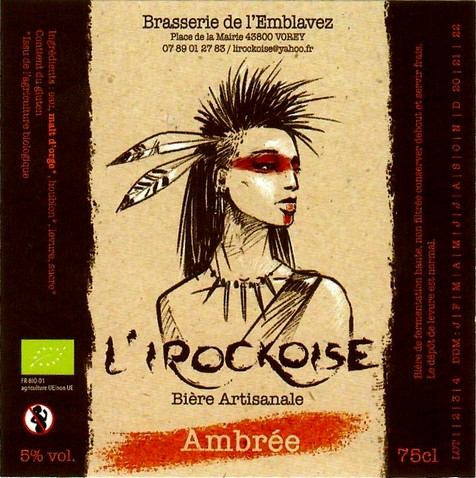 Etiquette BRASSERIE DE L'EMBLAVEZ 15