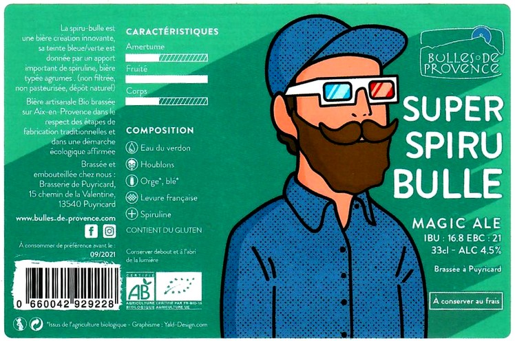 etiquette BRASSERIE DE PUYRICARD 11