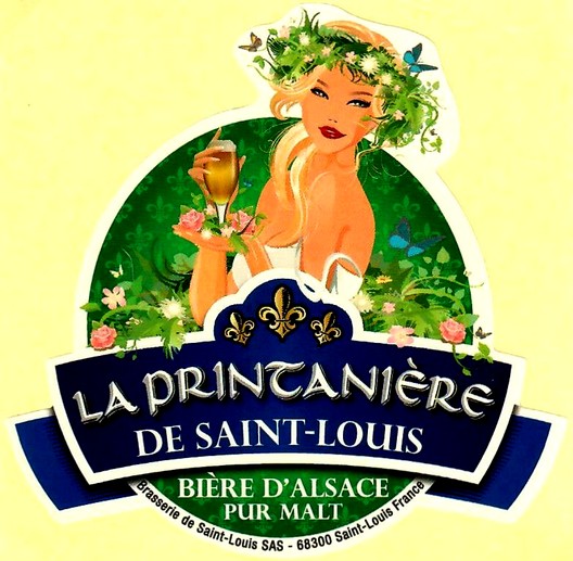 etiquette BRASSERIE DE SAINT LOUIS 15