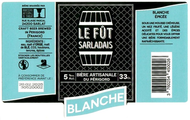 Etiquette BRASSERIE DE SARLAT 31