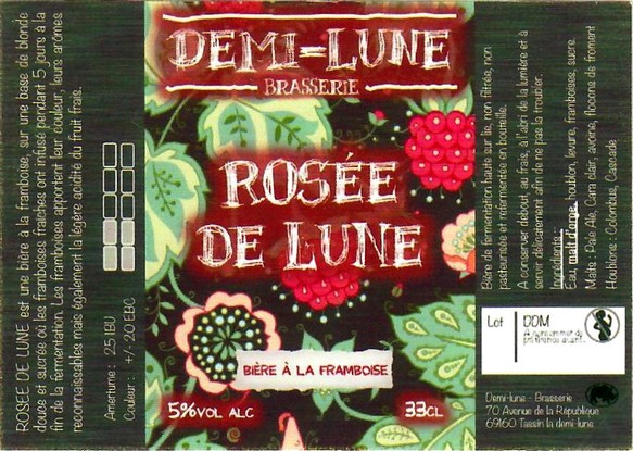 etiquette BRASSERIE DEMI LUNE 09