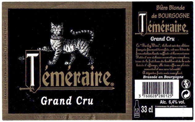 Etiquette BRASSERIE LES 3 FONTAINES 51