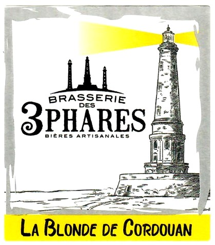 etiquette BRASSERIE DES 3 PHARES 02