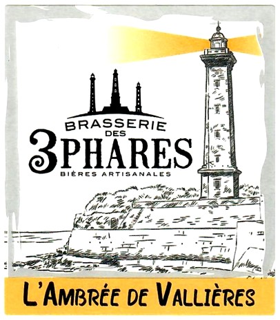 etiquette BRASSERIE DES 3 PHARES 03